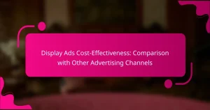 Display Ads Cost-Effectiveness: Comparison with Other Advertising Channels